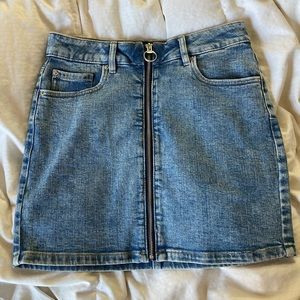 GARAGE denim skirt